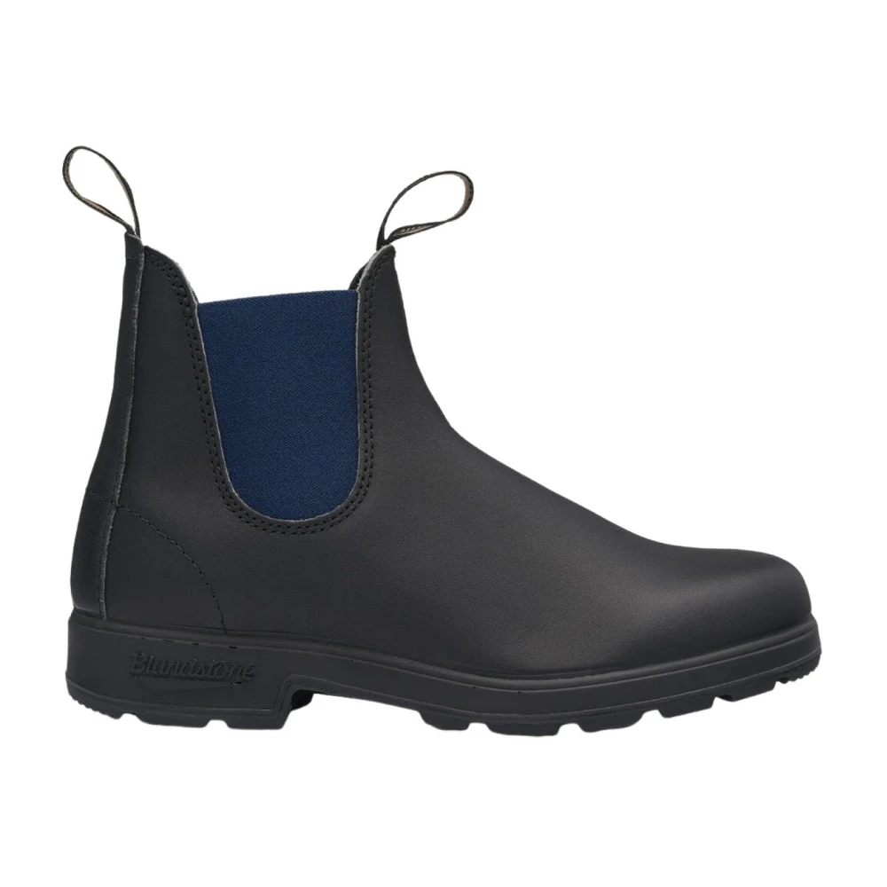 Blundstone Antikbruna läder-Chelsea-stövlar Black, Herr