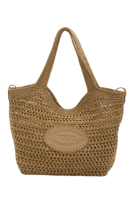 Crochet Raffia Shopping Bag
