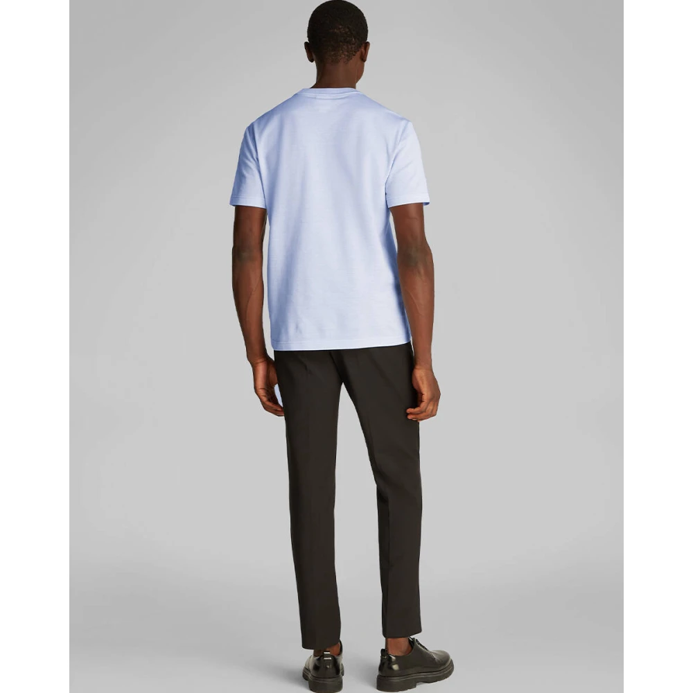Calvin Klein Twee-Tone T-shirt Korte Mouw Blue Heren