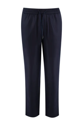 Stretch ullflanell dragsko byxor