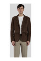 blazer-en-daim-leger