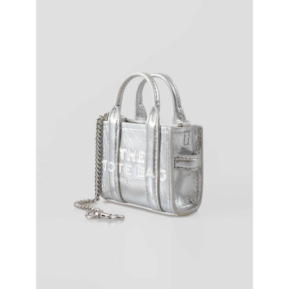 Marc Jacobs Nano Tote Charm Tas Gray Dames