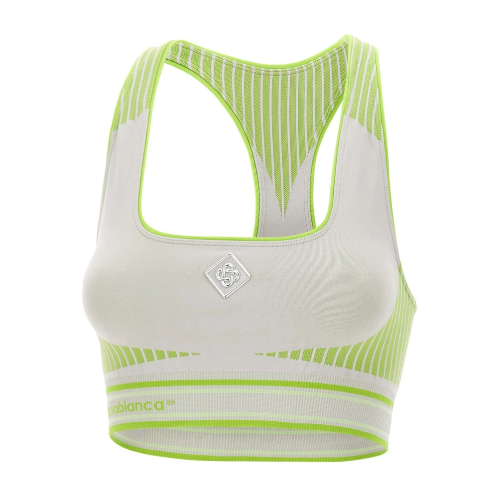 Casablanca Women's Gray Sleeveless Tops, L/Xl, Seamless Bralette