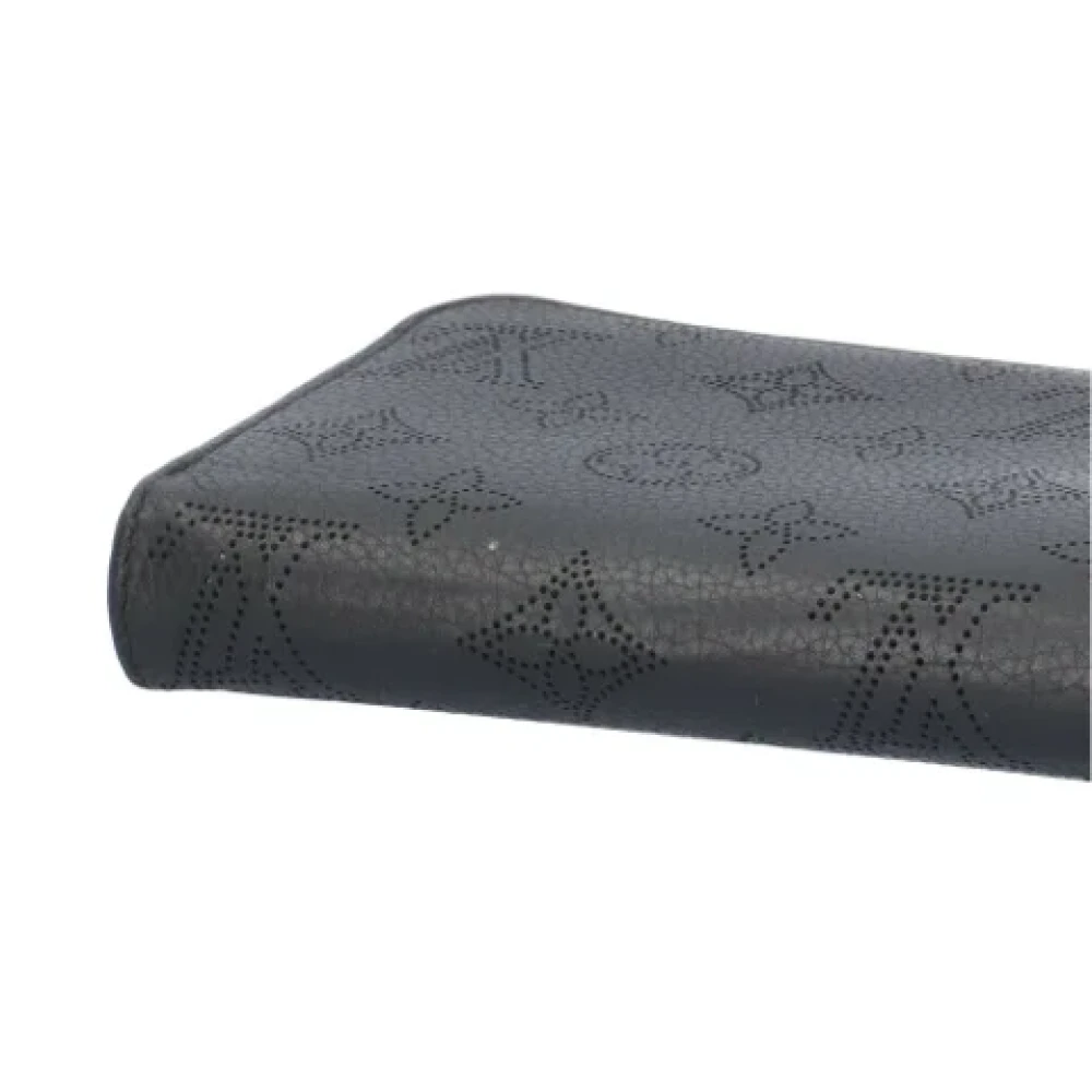 Louis Vuitton Vintage Pre-owned Leather wallets Black Dames