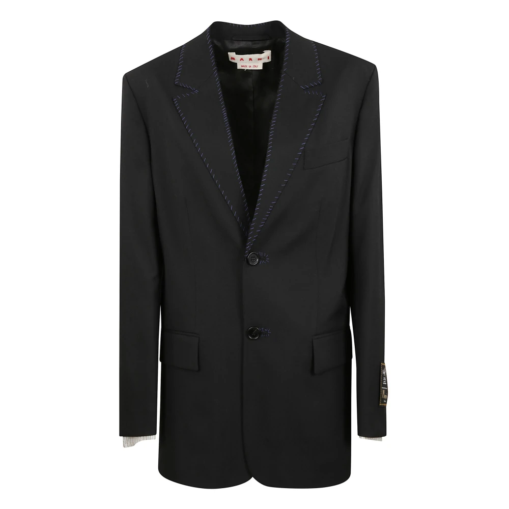 Marni - Jackets > Blazers - Black - Marni - Modalova
