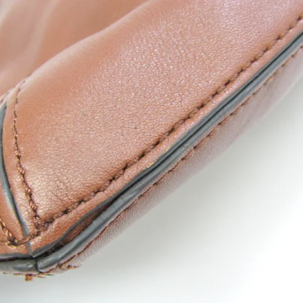 Anya Hindmarch Pre-owned Leather shoulder-bags Brown Dames
