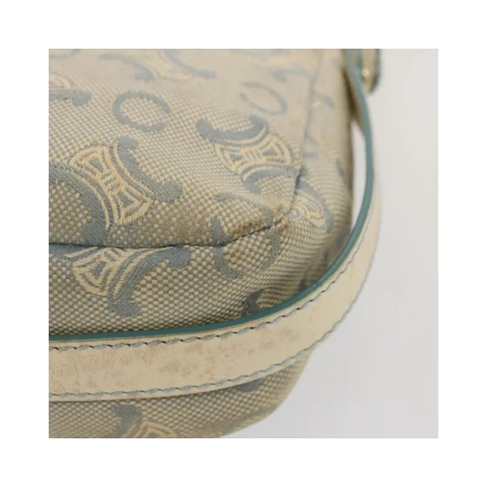 Celine Vintage Pre-owned Canvas celine-bags Blue Dames