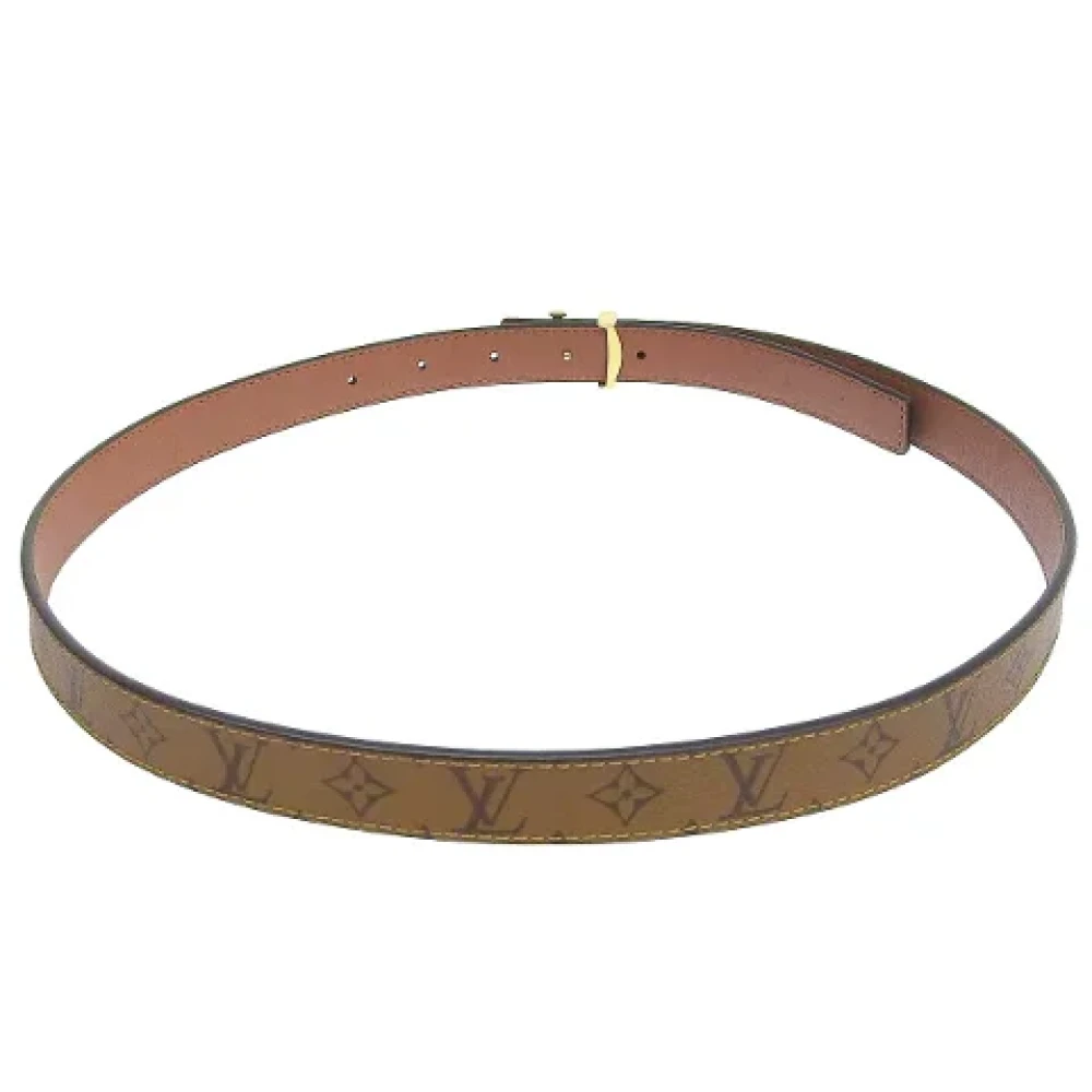 Louis Vuitton Vintage Pre-owned Leather belts Brown Dames