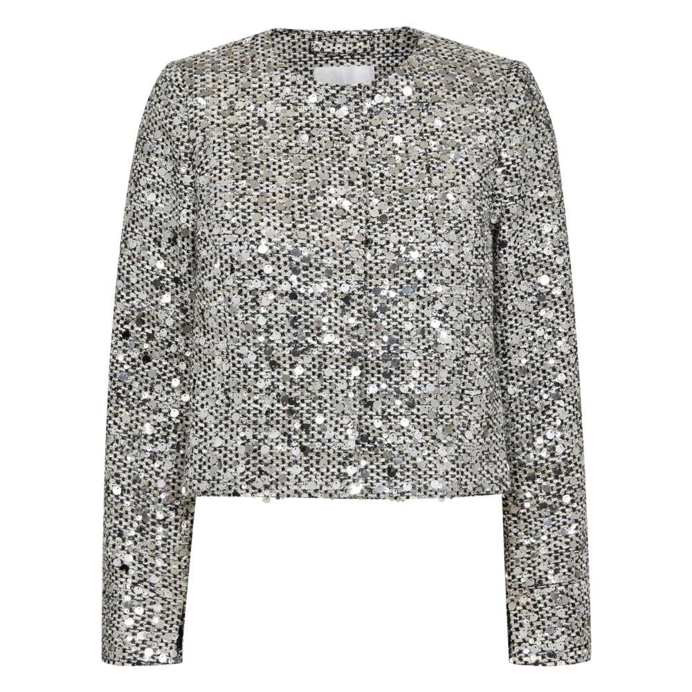 Co'Couture BoucleCC Zilveren Jassen Gray Dames