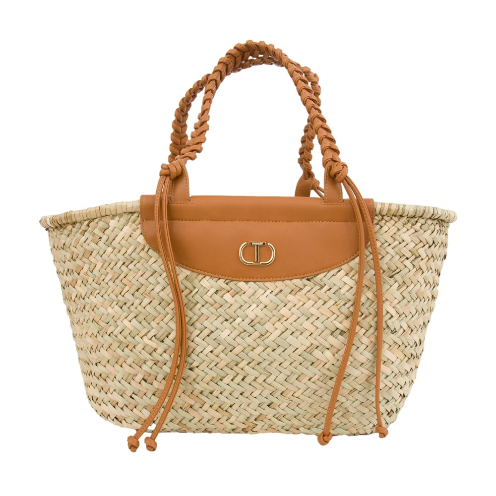 Twinset Beige Tote Tas Beige Dames