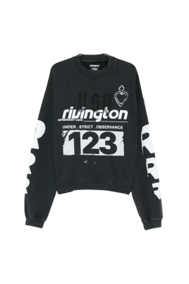 Graphic-print Logo-sleeve Sweatshirt