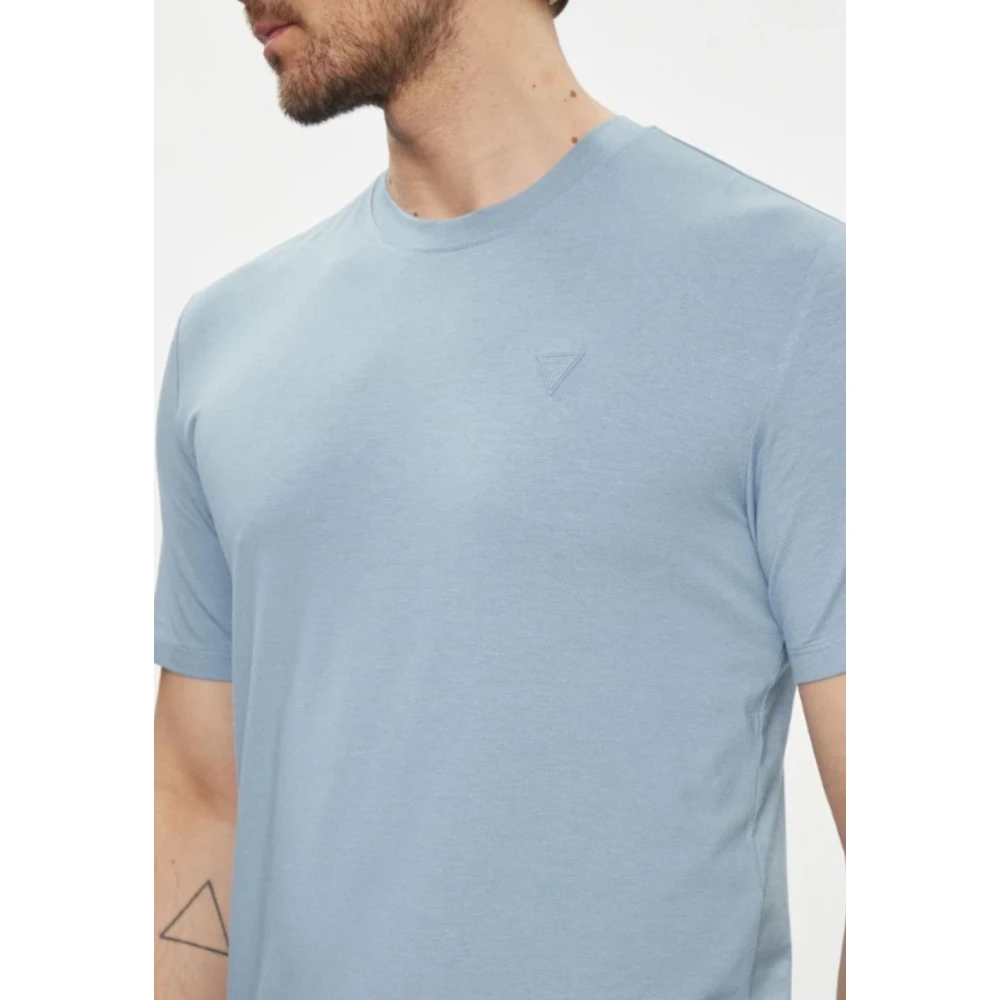 Guess Heren Hedley Korte Mouw Tee Blue Heren
