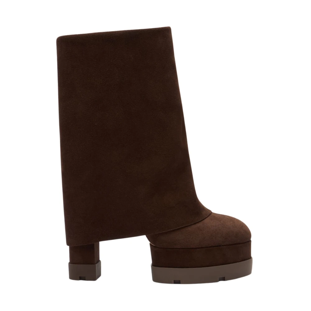 Casadei Women's Brown Heeled Boots, 7 Uk, Nancy Ankle Boot