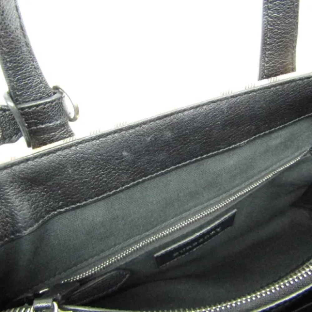 Burberry Vintage Pre-owned Canvas handbags Beige Dames