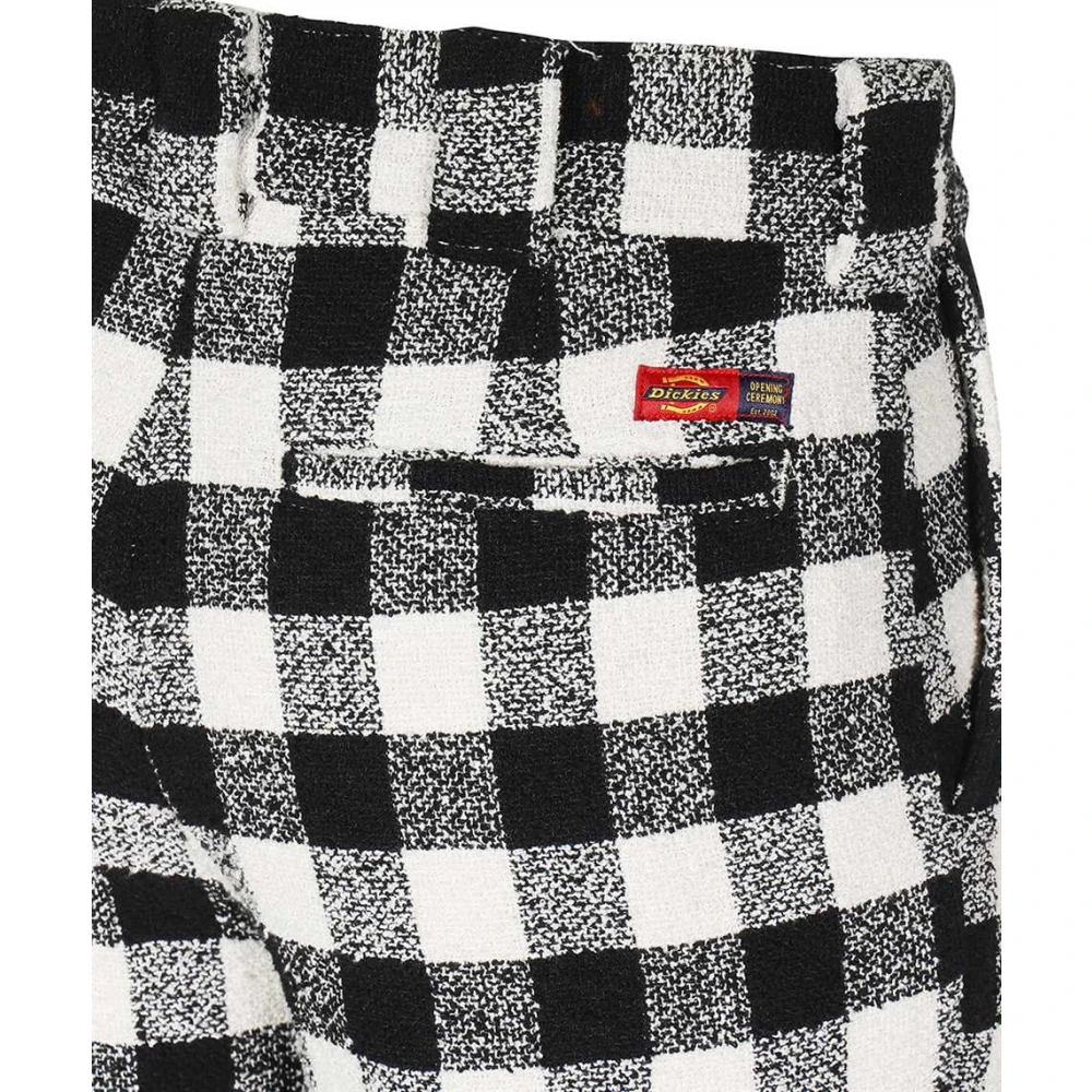 Dickies Geruite Tweedbroek Black Heren