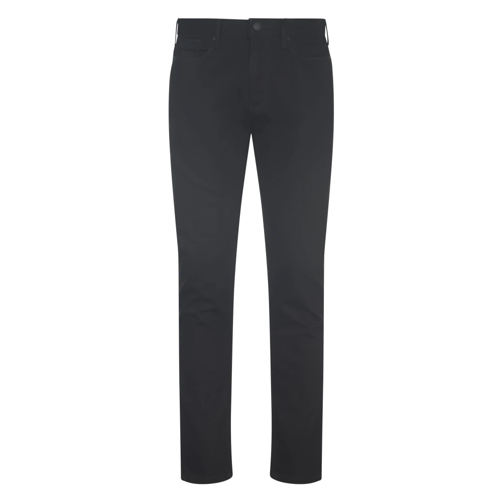 Emporio Armani 5-Pocket Stijlvolle Broek Black Heren