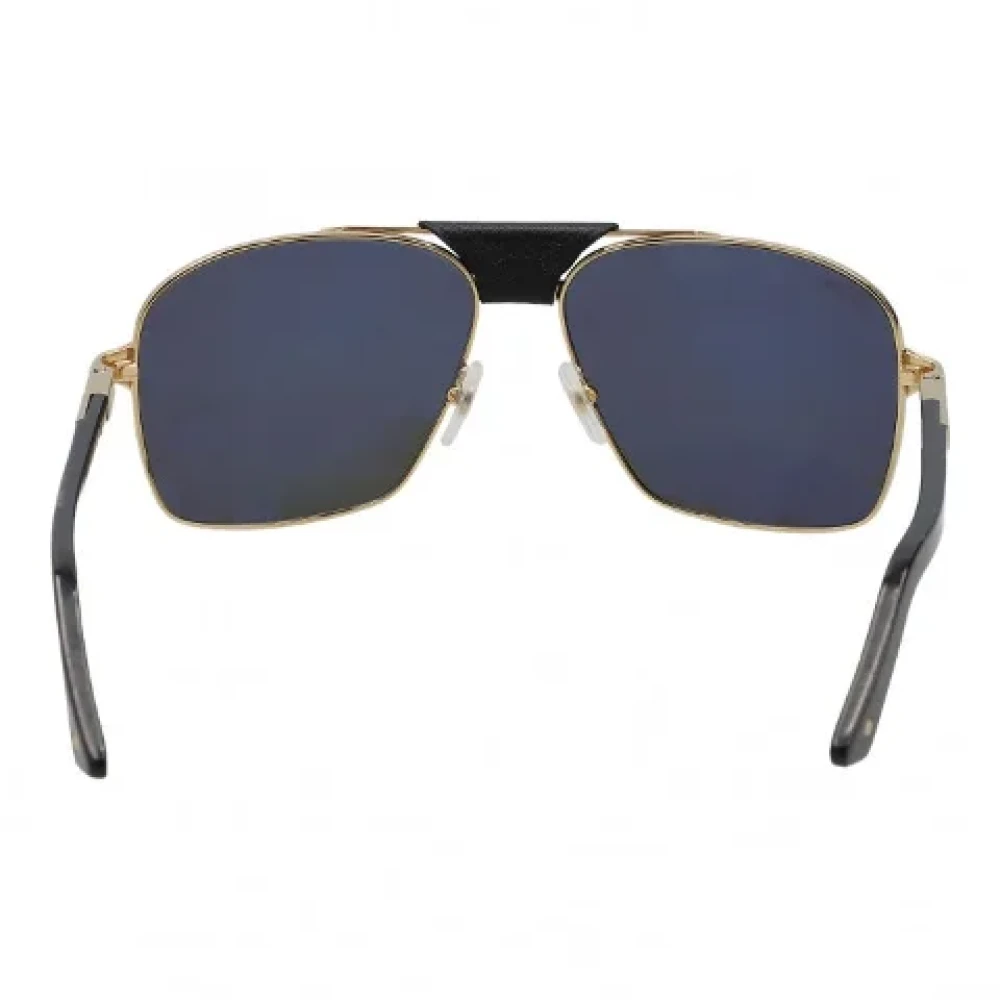 Cartier Vintage Pre-owned Fabric sunglasses Yellow Dames
