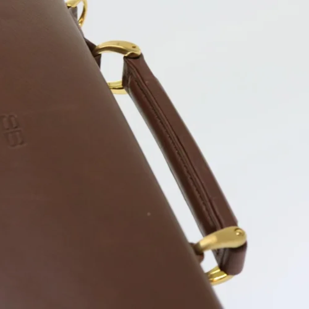 Balenciaga Vintage Pre-owned Leather balenciaga-bags Brown Heren