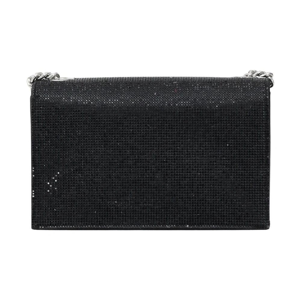 Richmond Zwarte schoudertas met strass-detail Black Dames
