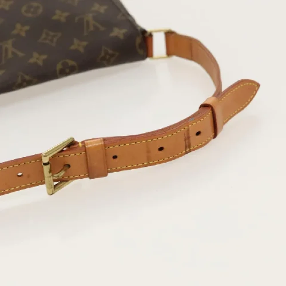 Louis Vuitton Vintage Pre-owned Canvas shoulder-bags Brown Dames