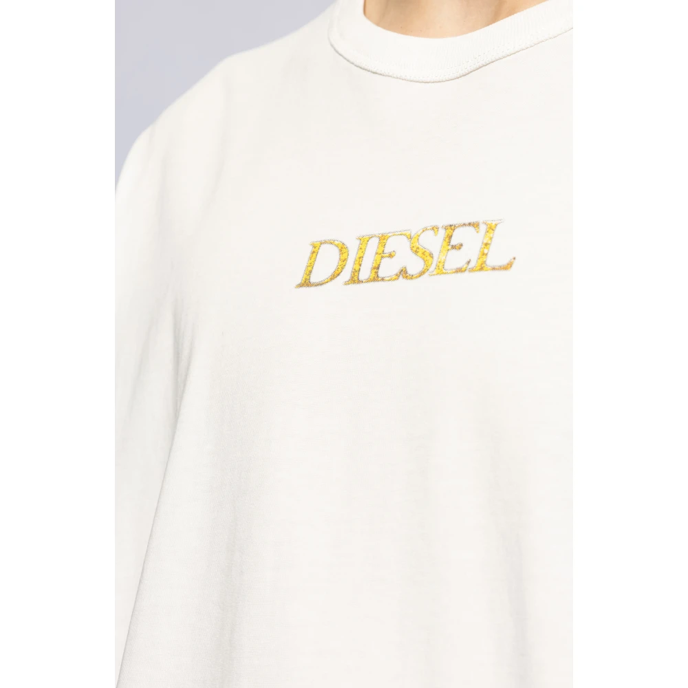 Diesel T-shirt `T-Boxt-Q20` White Heren