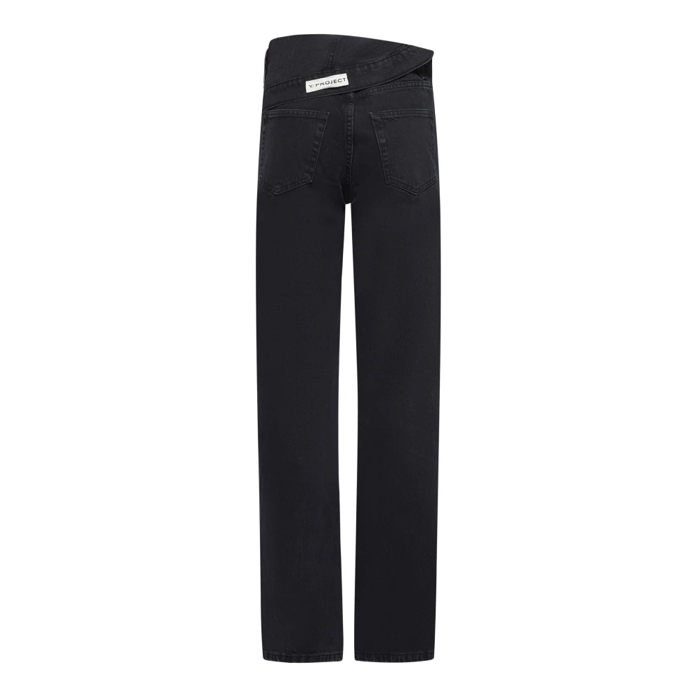 Y Project Stijlvolle Jeans Black Dames