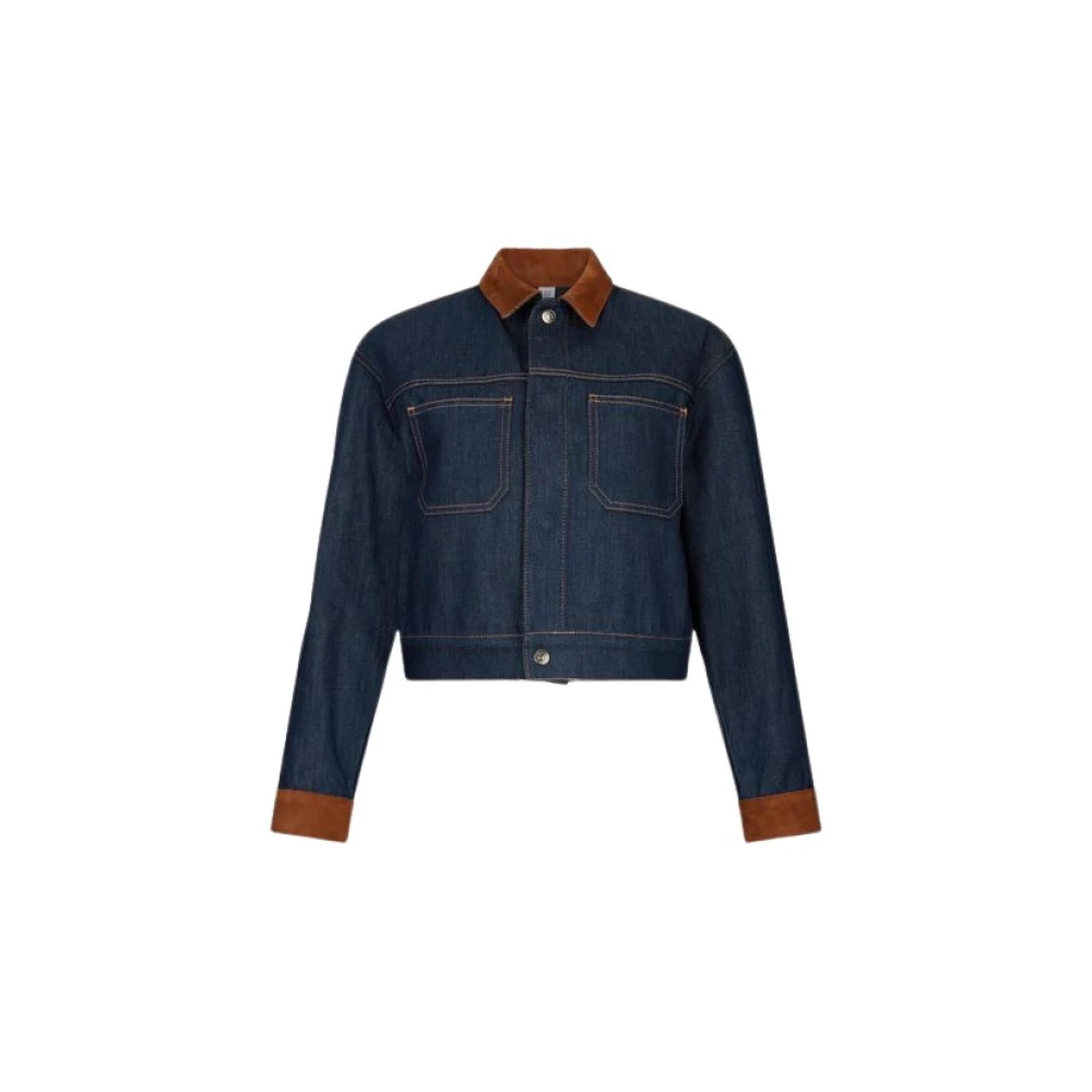 Liu Jo Kvinno Blå Jackor Dam, S, Denim, Denimjacka