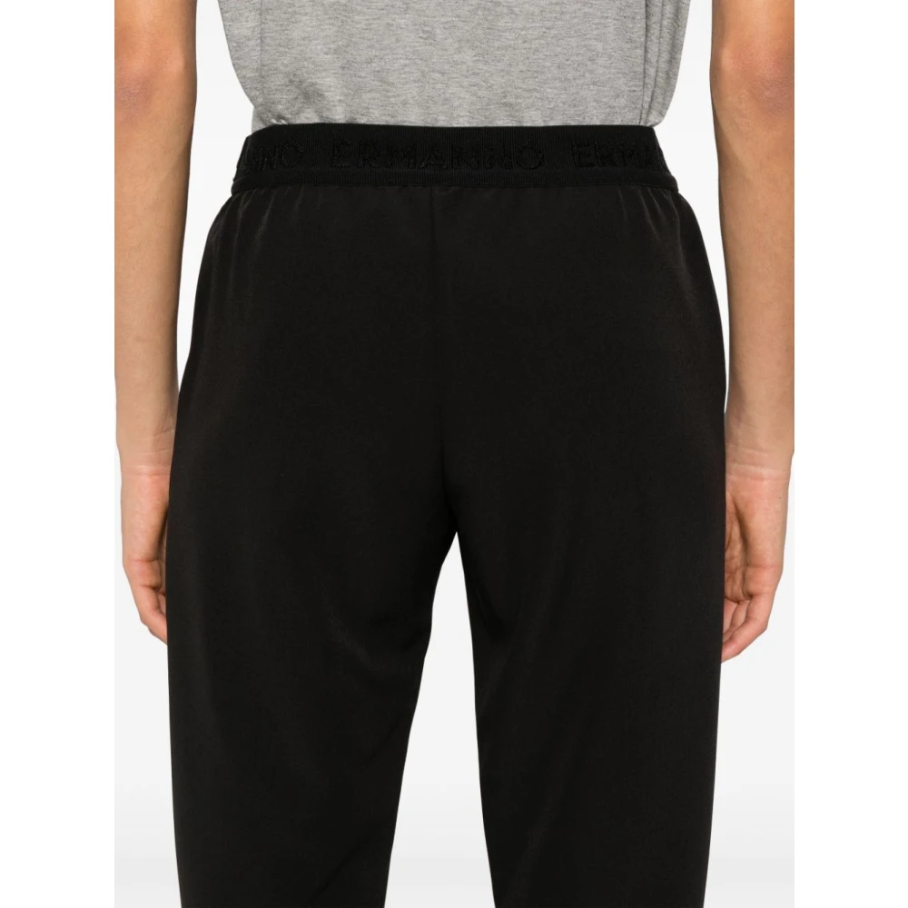 Ermanno Scervino Zwarte Broek Black Dames