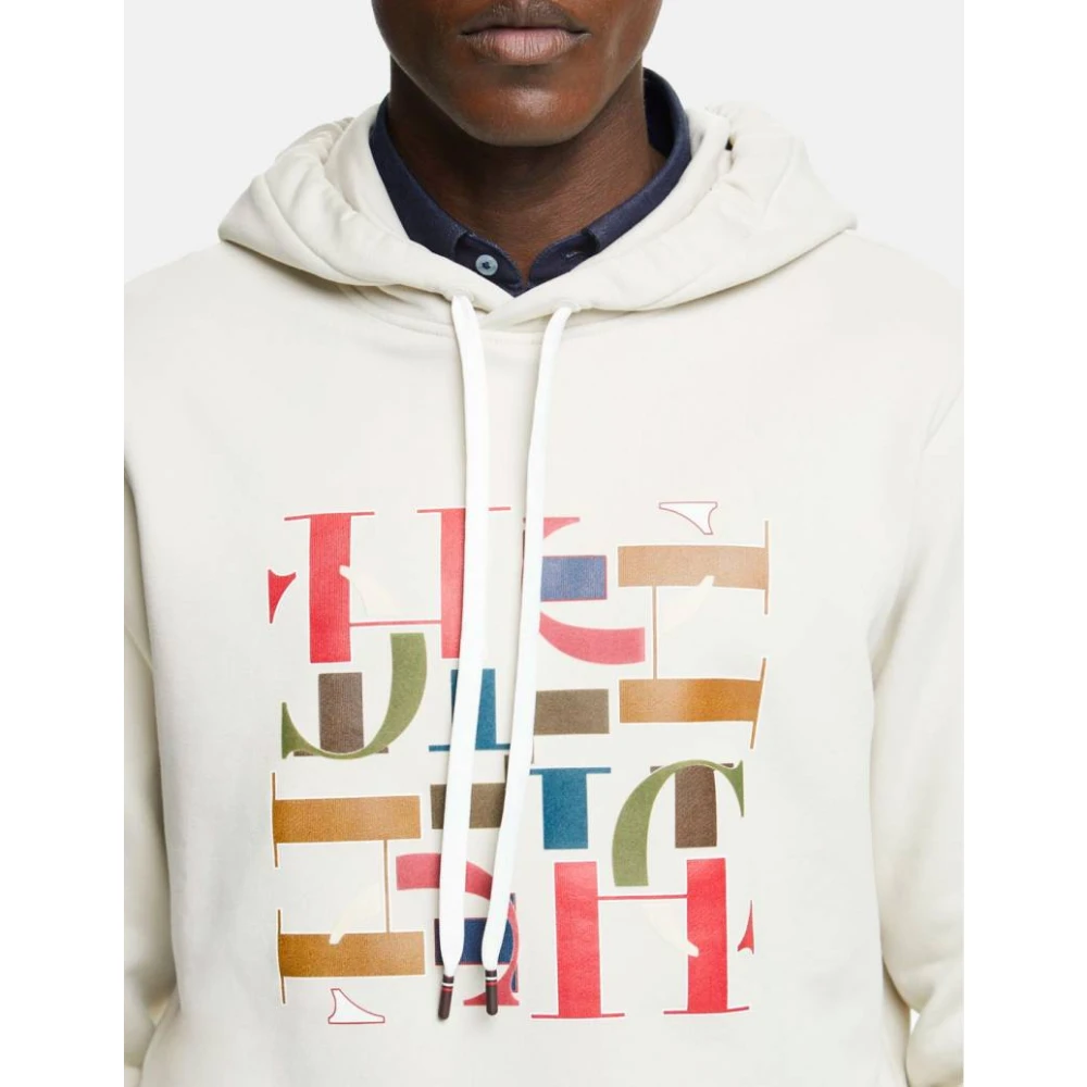 Carolina Herrera Geborduurde hoodie met gedecoreerde initialen White Heren