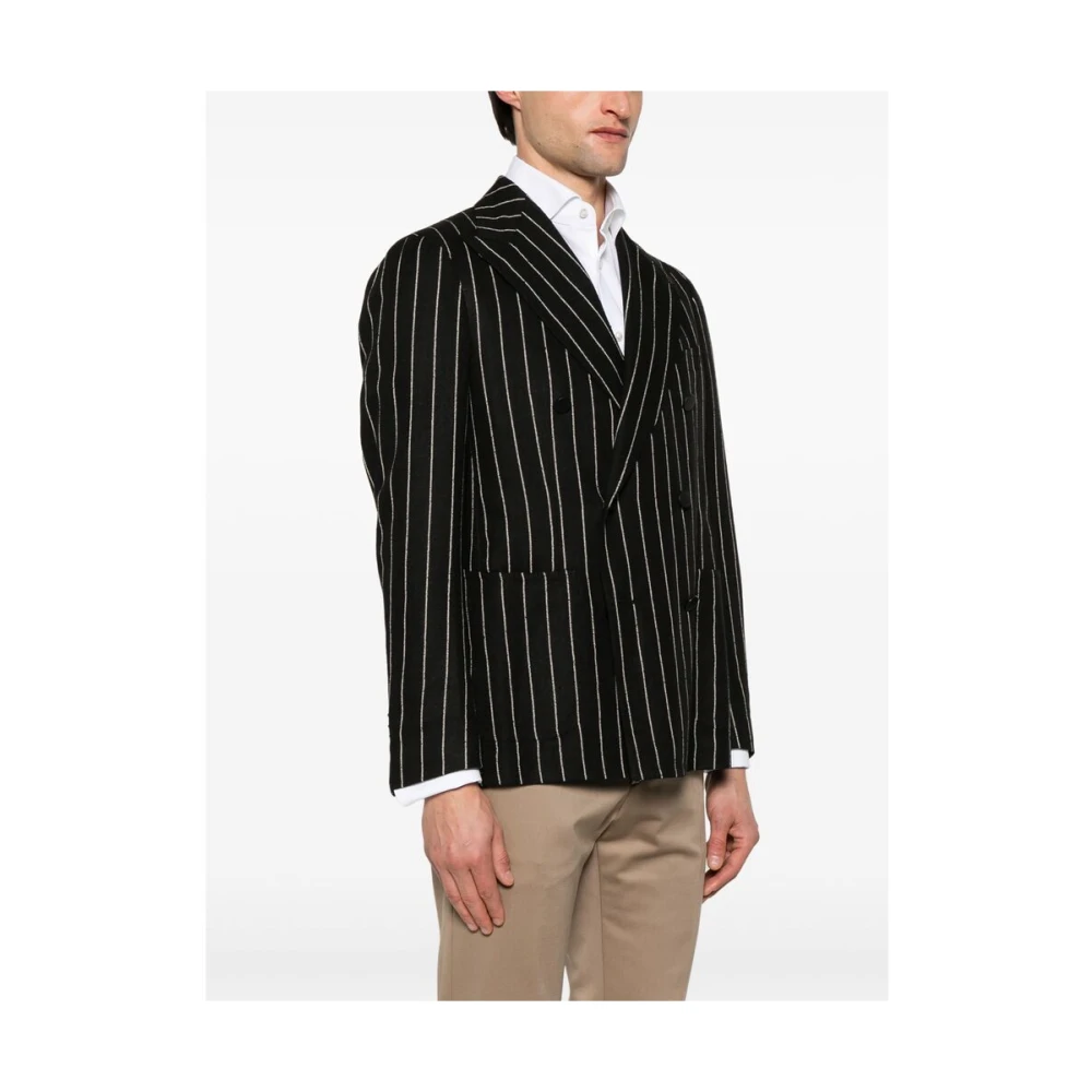 Tagliatore Jas Black Heren