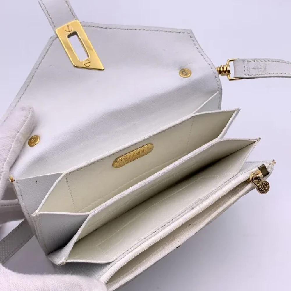 Fendi Vintage Pre-owned Leather fendi-bags White Dames