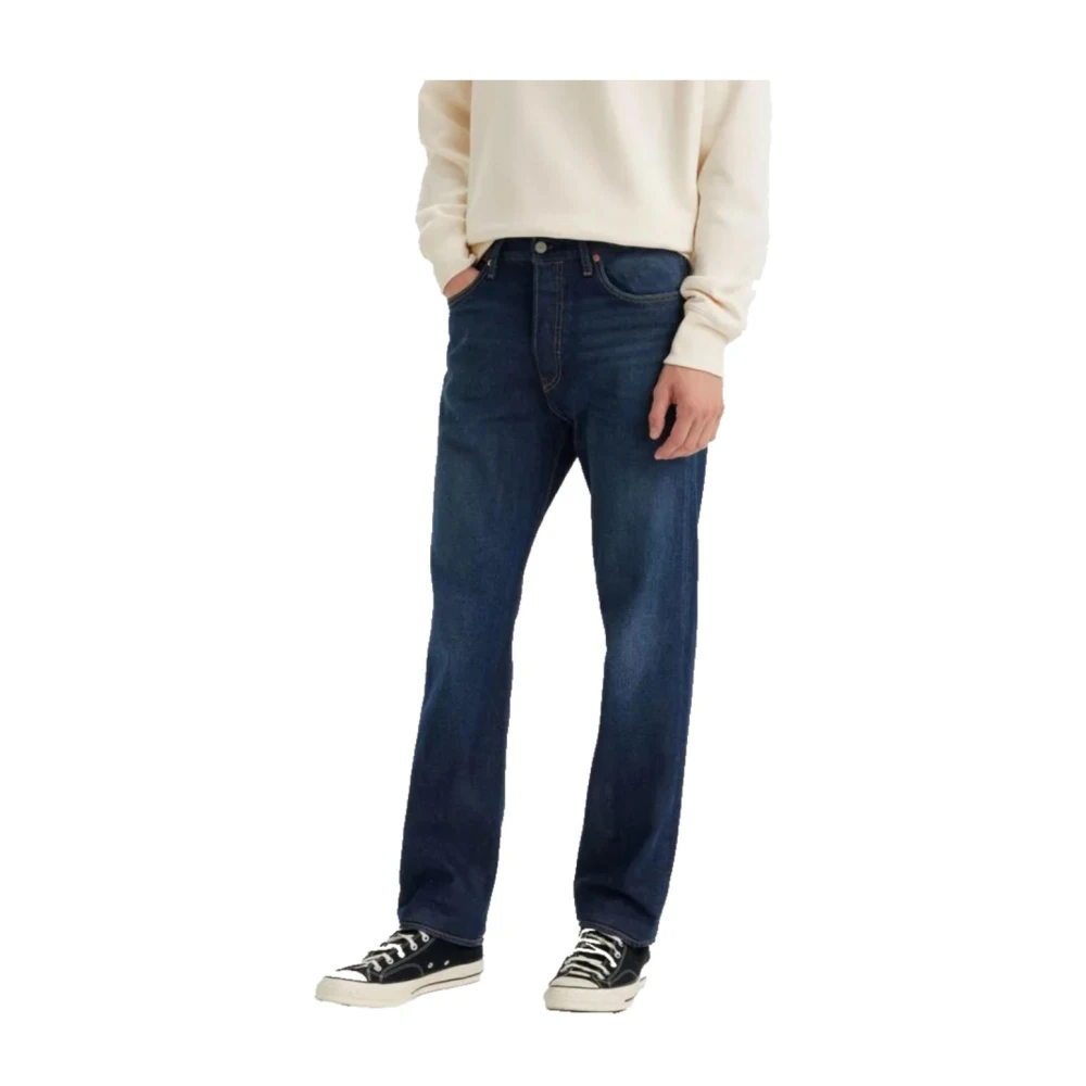 Levi's Men's Blue Straight Fit Jeans, W29 L32, Straight Jeans