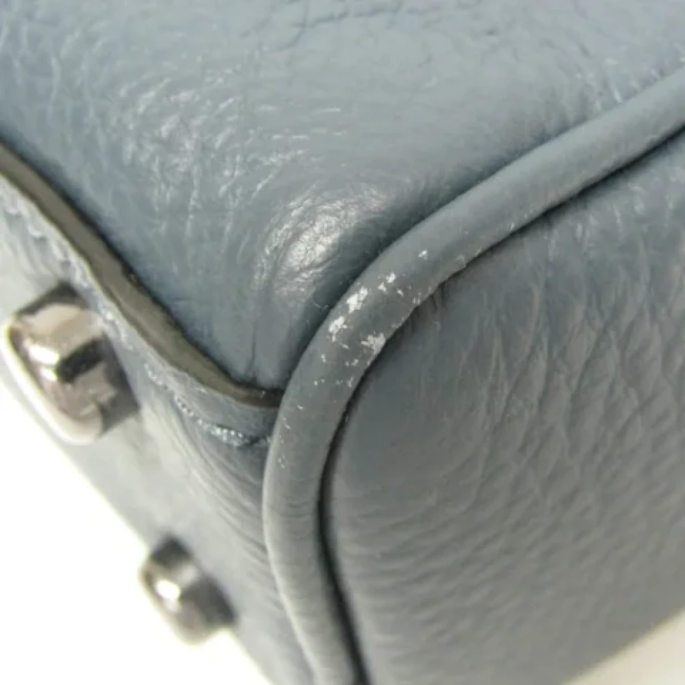Coach Pre-owned Leather shoulder-bags Blue Dames