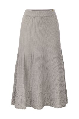 Jupe Courte A-Line Girl Vivi Taille 8 – Coton Gris, Taille Régulière