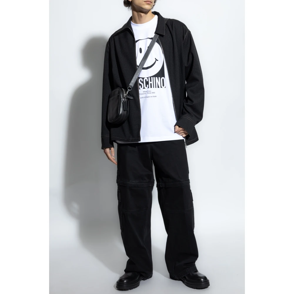 Moschino Smiley x White Heren