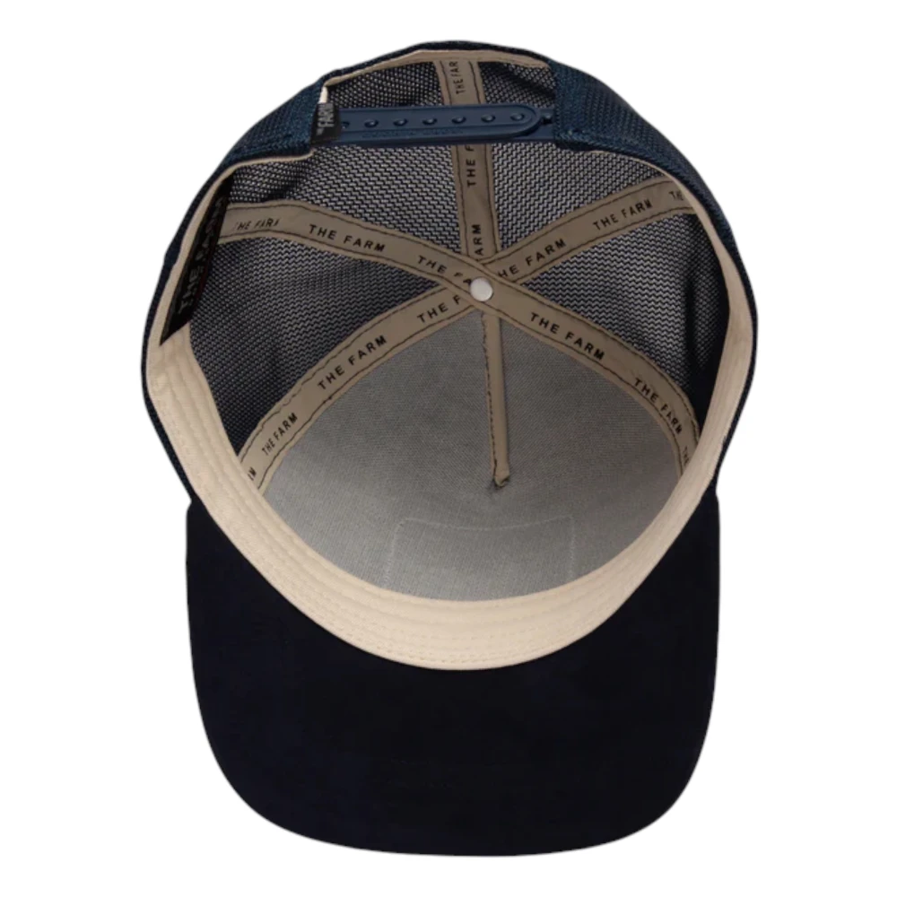 Goorin Bros Suede Mustang Katoenen Pet Blue Unisex