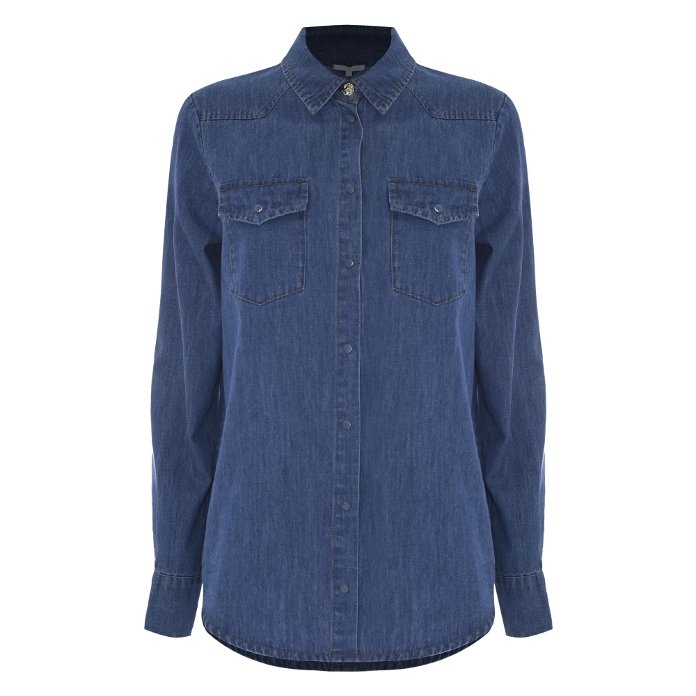 Kocca Stijlvolle Denim Jassen voor jou Blue Dames