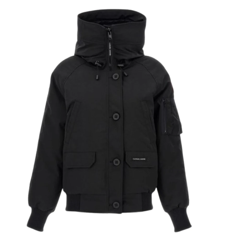 Canada Goose Zwarte Winterjassen voor Mannen Black Dames