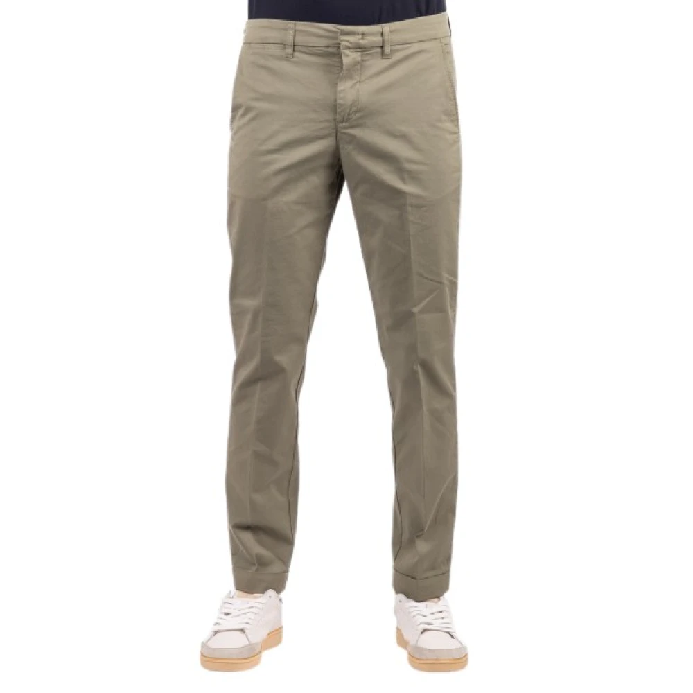 Fay Men's Green Pantalone Chinos - Chinos - W36 - Trousers