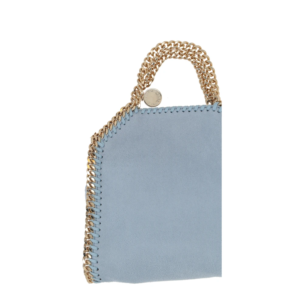 Stella Mccartney Blauwe Shaggy Deer Kettingtas Blue Dames