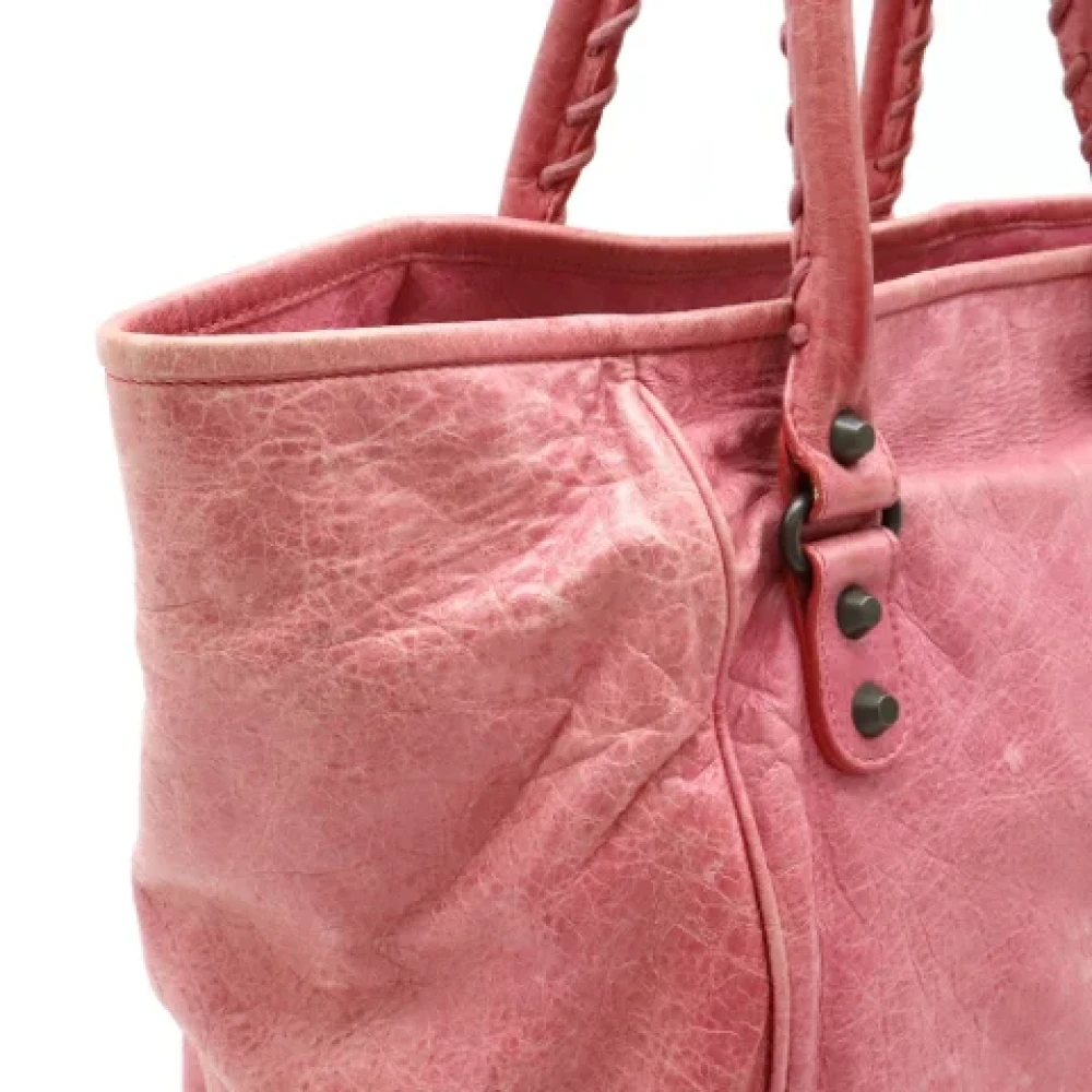 Balenciaga Vintage Pre-owned Leather balenciaga-bags Pink Dames