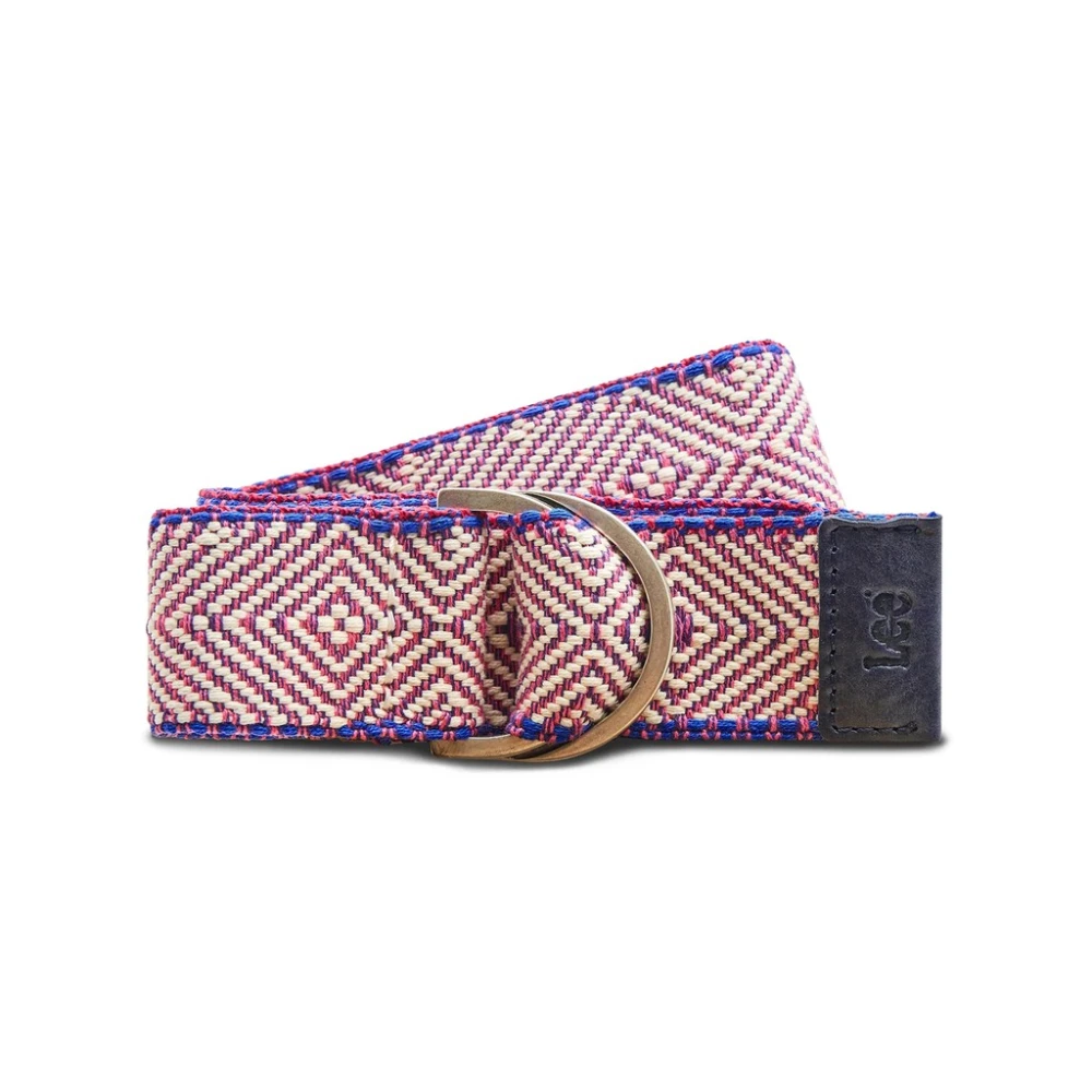 Lee Omkeerbare Casual Stijl Stoffen Riem Purple Dames