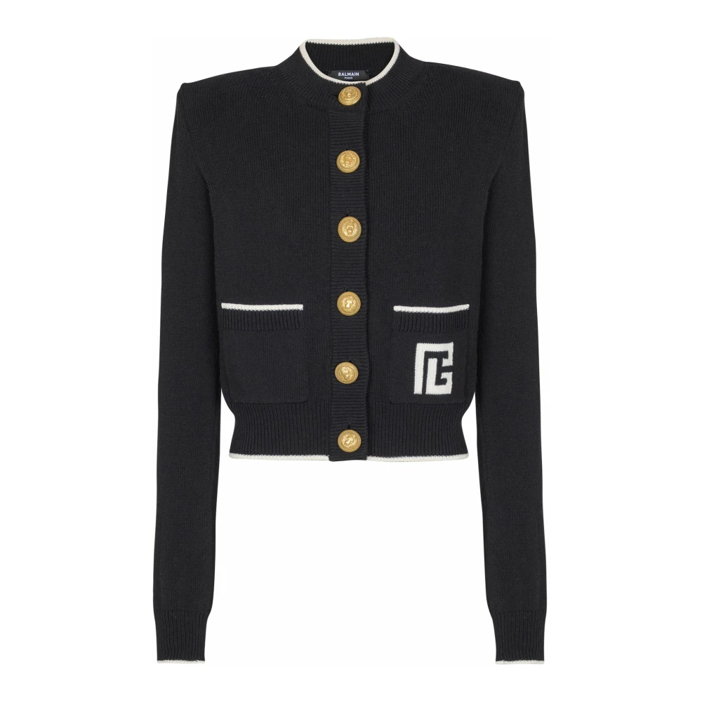 Knitwear > Cardigans - - Balmain - Modalova