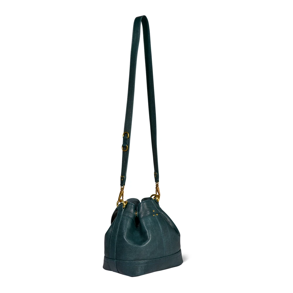 Jérôme Dreyfuss Blauwe Crossbody Tas met Verstelbare Sluiting Blue Dames
