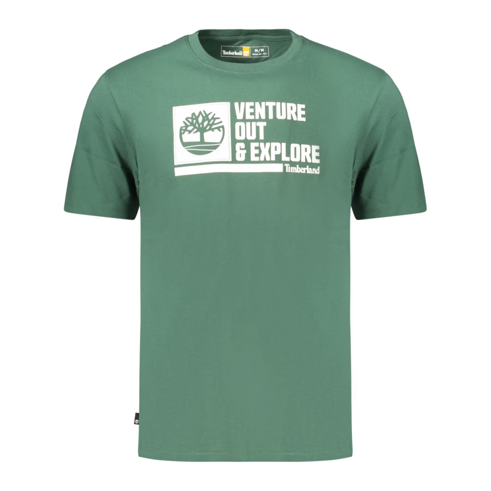 Timberland Green Short-Sleeved T-Shirt - Male - T-Shirts - 3XL - Tops