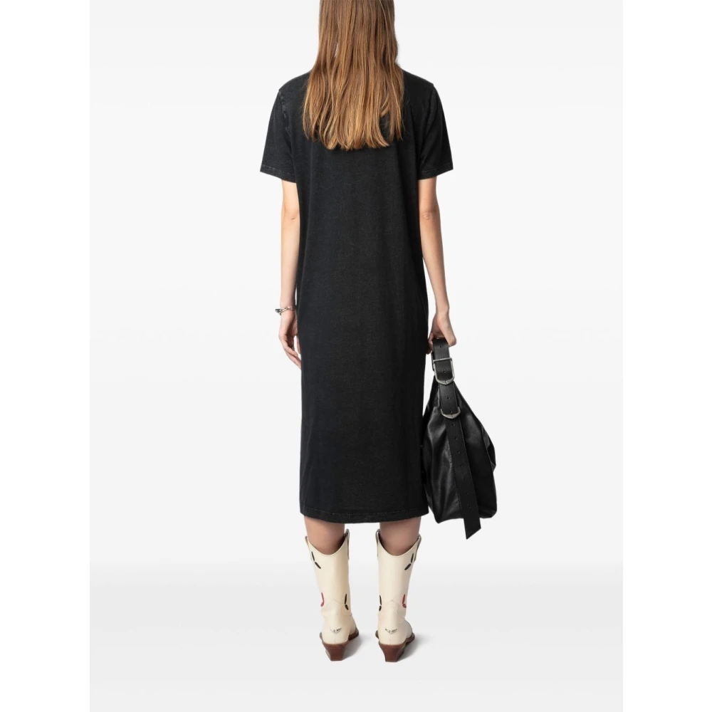 Zadig & Voltaire Stijlvolle Jurken met Vleugels Black Dames