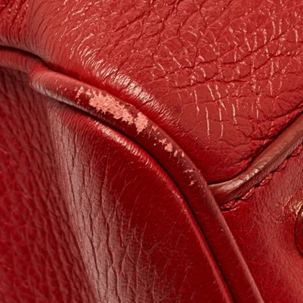 Dolce & Gabbana Pre-owned Leather totes Red Dames