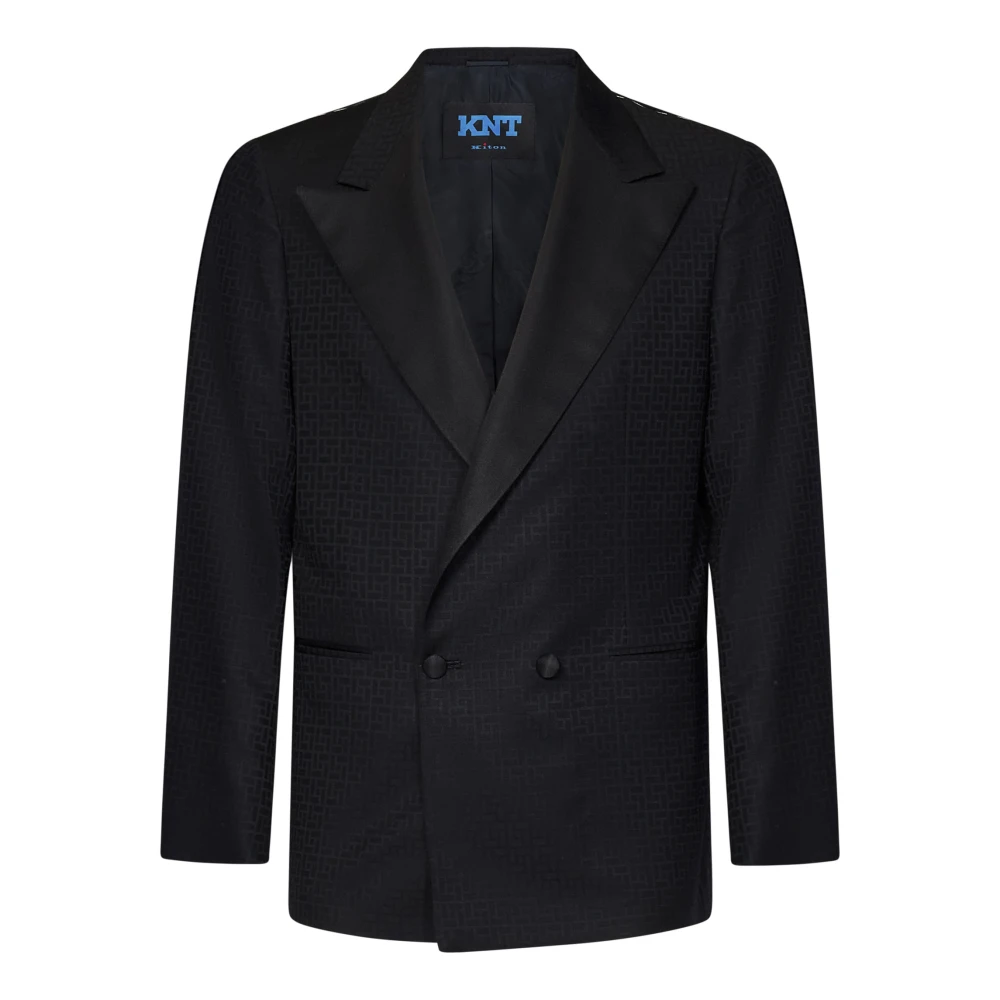 Kiton - Jackets > Blazers - Black - Kiton - Modalova