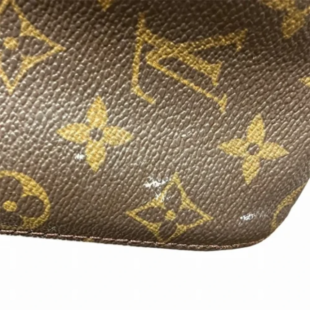 Louis Vuitton Vintage Pre-owned Canvas shoppers Brown Dames