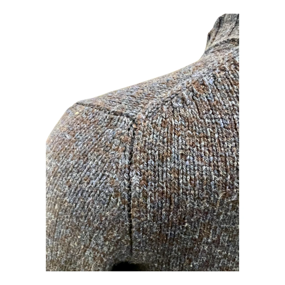 Gran Sasso Geelong Vest Melange Blauw-Bruin Gray Heren